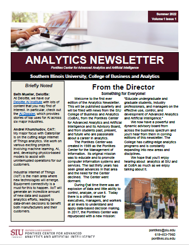 Analytics Newsletter